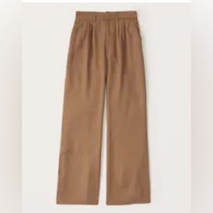 Abercrombie Tailored Wide-Leg Pants
